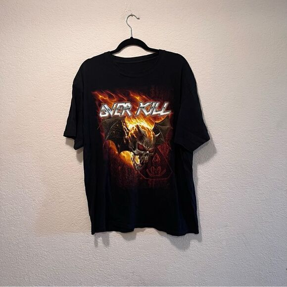Over Kill Concert T Shirt Mens XL North America Tour 2013 Double Sided - Picture 2 of 3